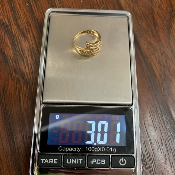 Diamond Ring 18k yellow gold - Picture 12 of 13